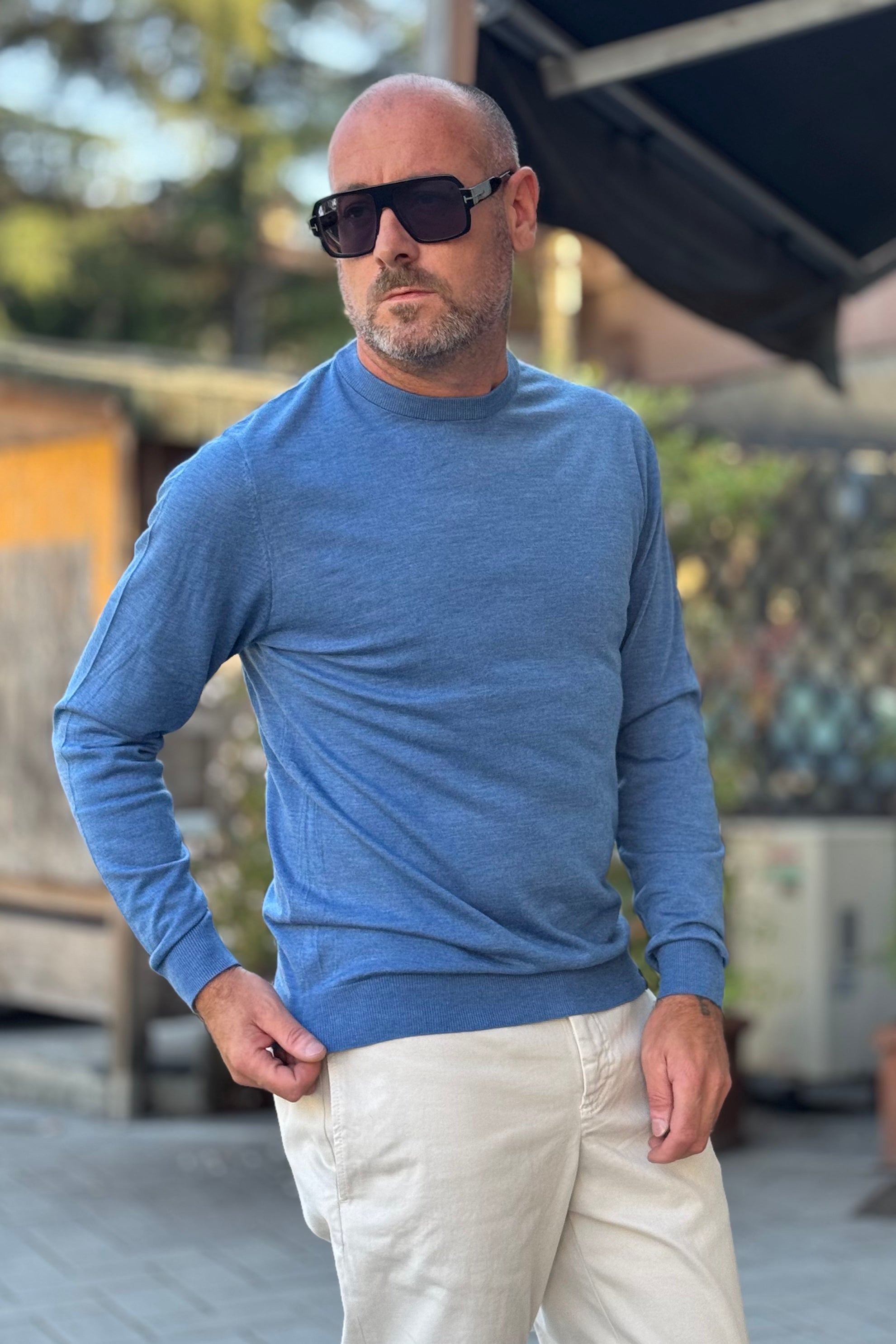 TELAMIRA MAGLIA GIROCOLLO FINE LANA DISPONIBILE IN 6 COLORI MV-040