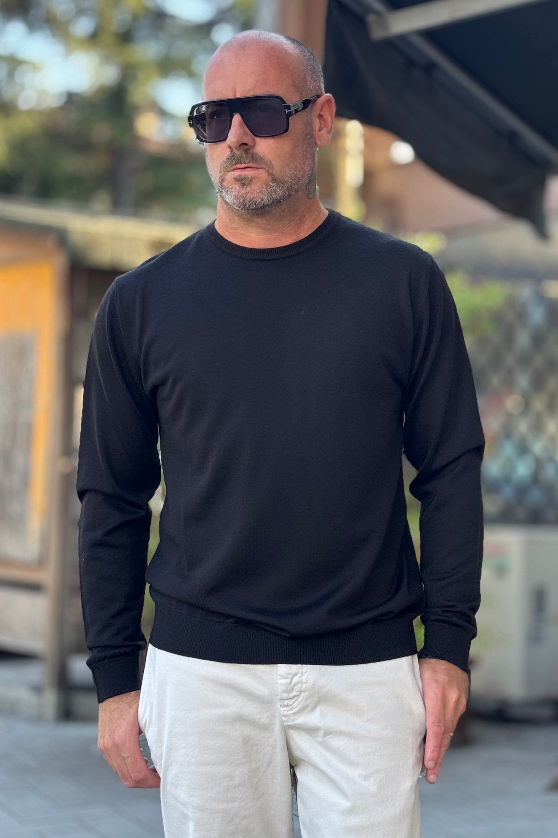 DANIELE FIESOLI GIROCOLLO IN MERINO EXTRA FINE DISPONIBILE IN 7 COLORI