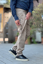 XAGON MAN PANTALONE BOTTONI - SABBIA