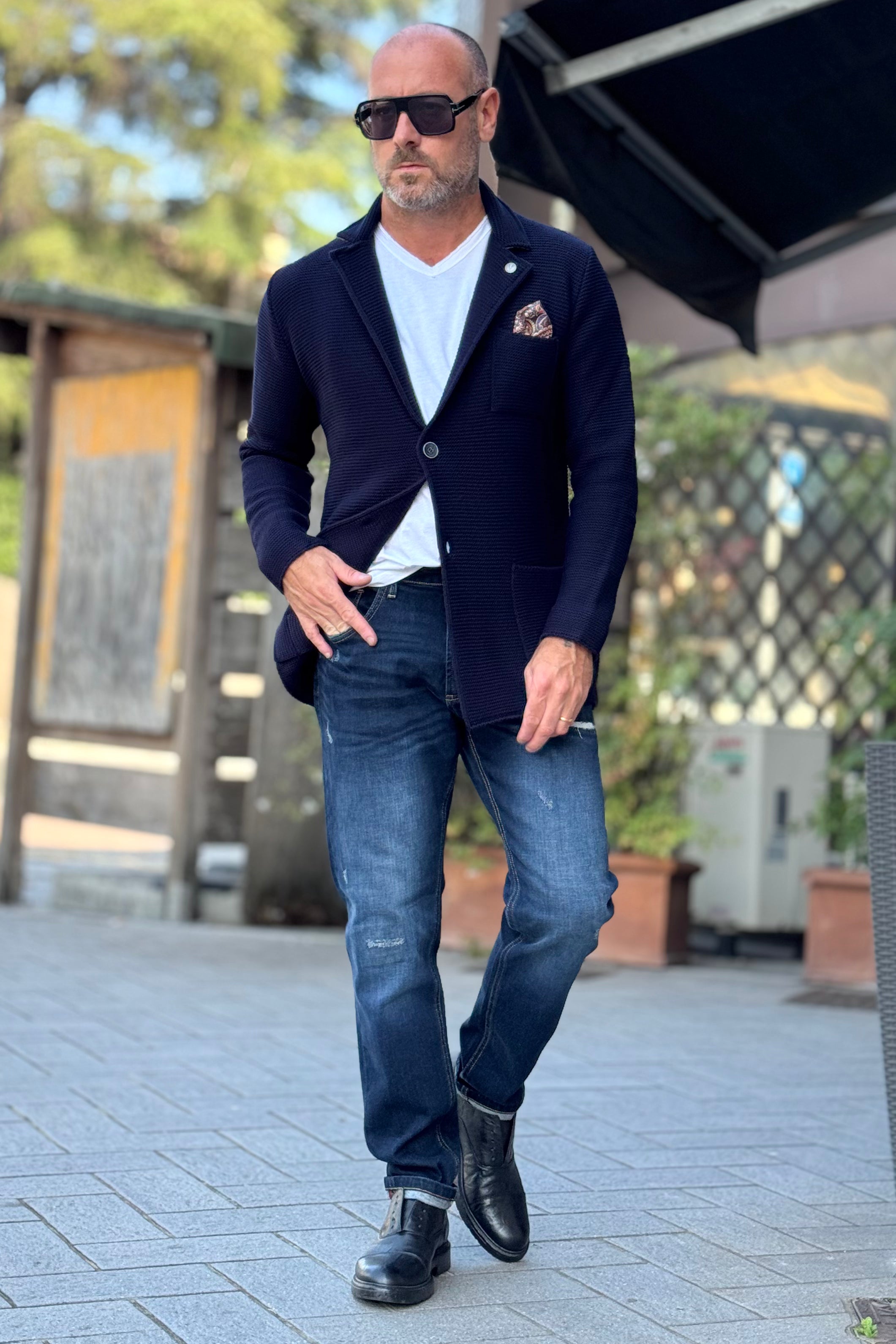 V2 GIACCA IN MAGLIA SFODERATRA DISPONIBILE IN 2 COLORI