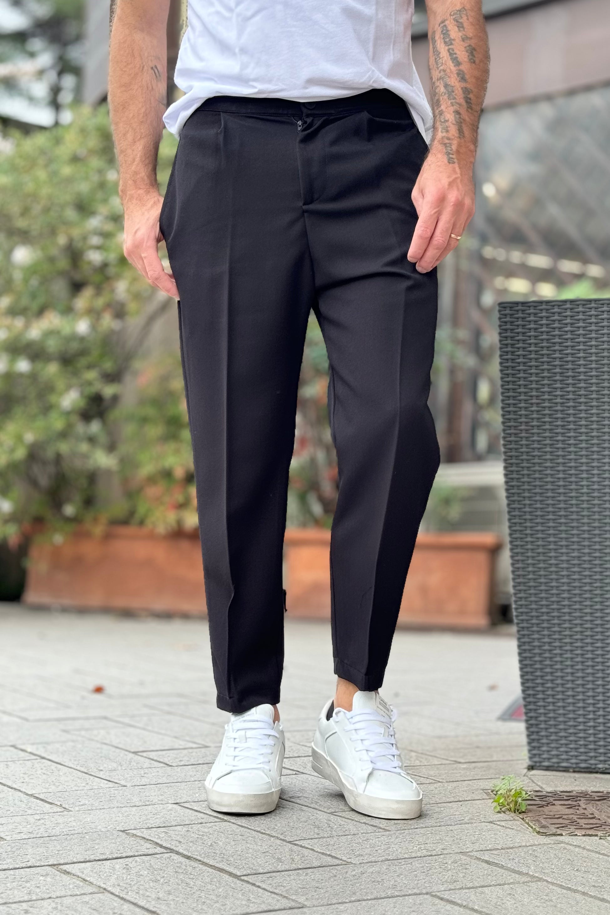 TELAMIRA PANTALONE LARGO DISPONIBILE IN 2 COLORI