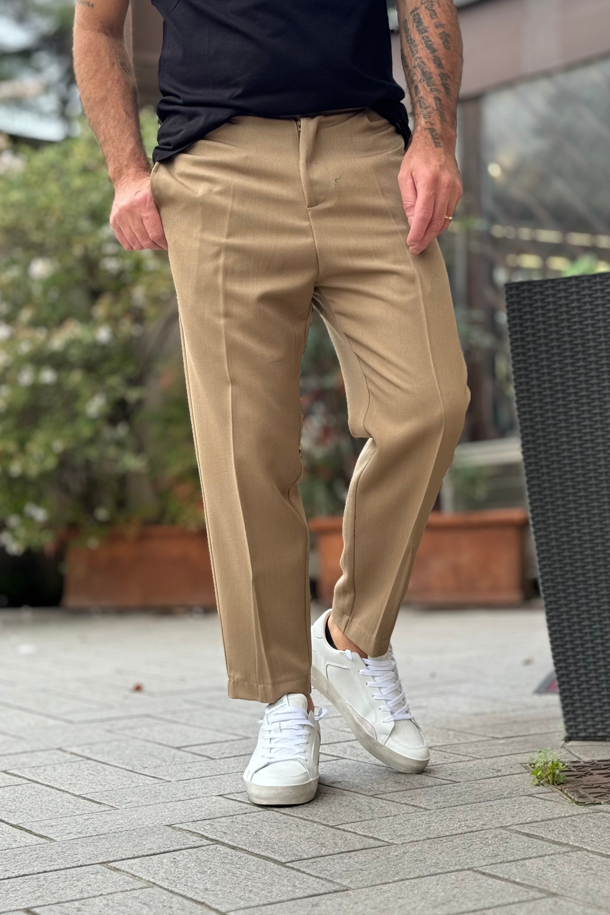 Telamira GTP055 wide leg trousers available in 2 colours