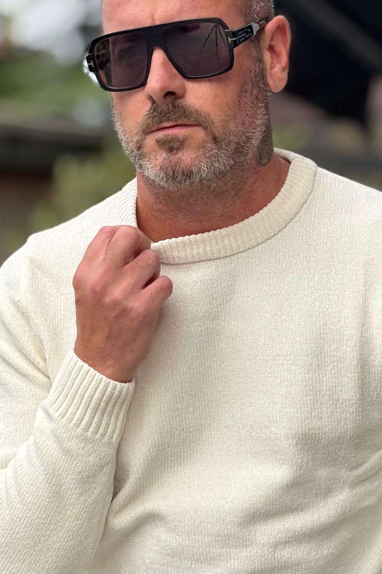 TELAMIRA MAGLIA GIROCOLLO IN CINIGLIA DISPONIBILE IN 7 COLORI