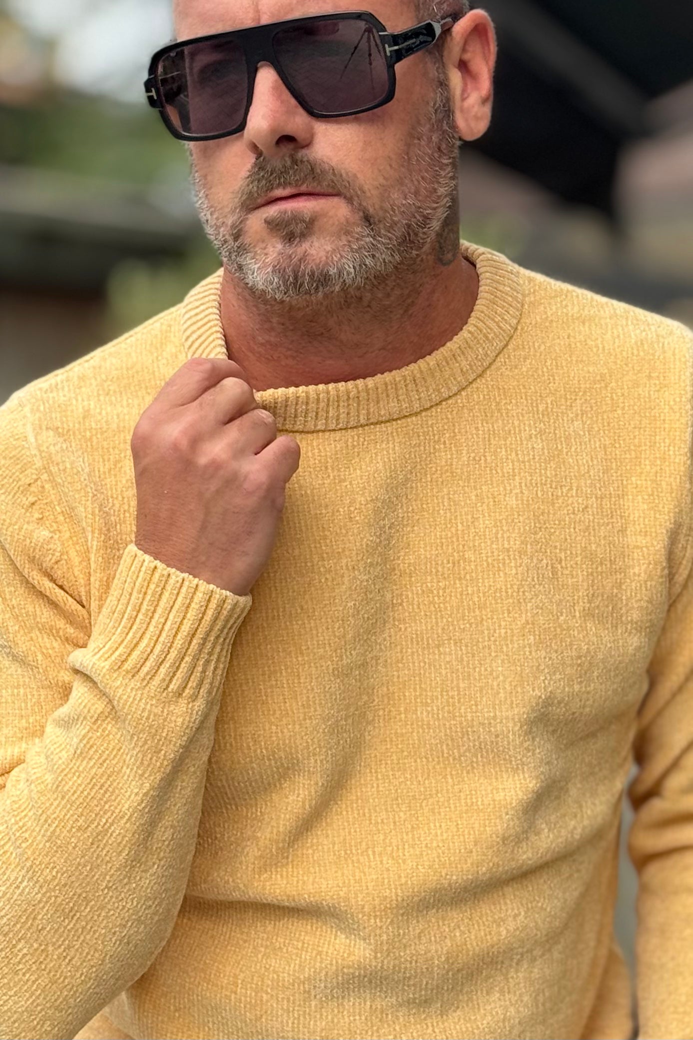 TELAMIRA MAGLIA GIROCOLLO IN CINIGLIA DISPONIBILE IN 7 COLORI