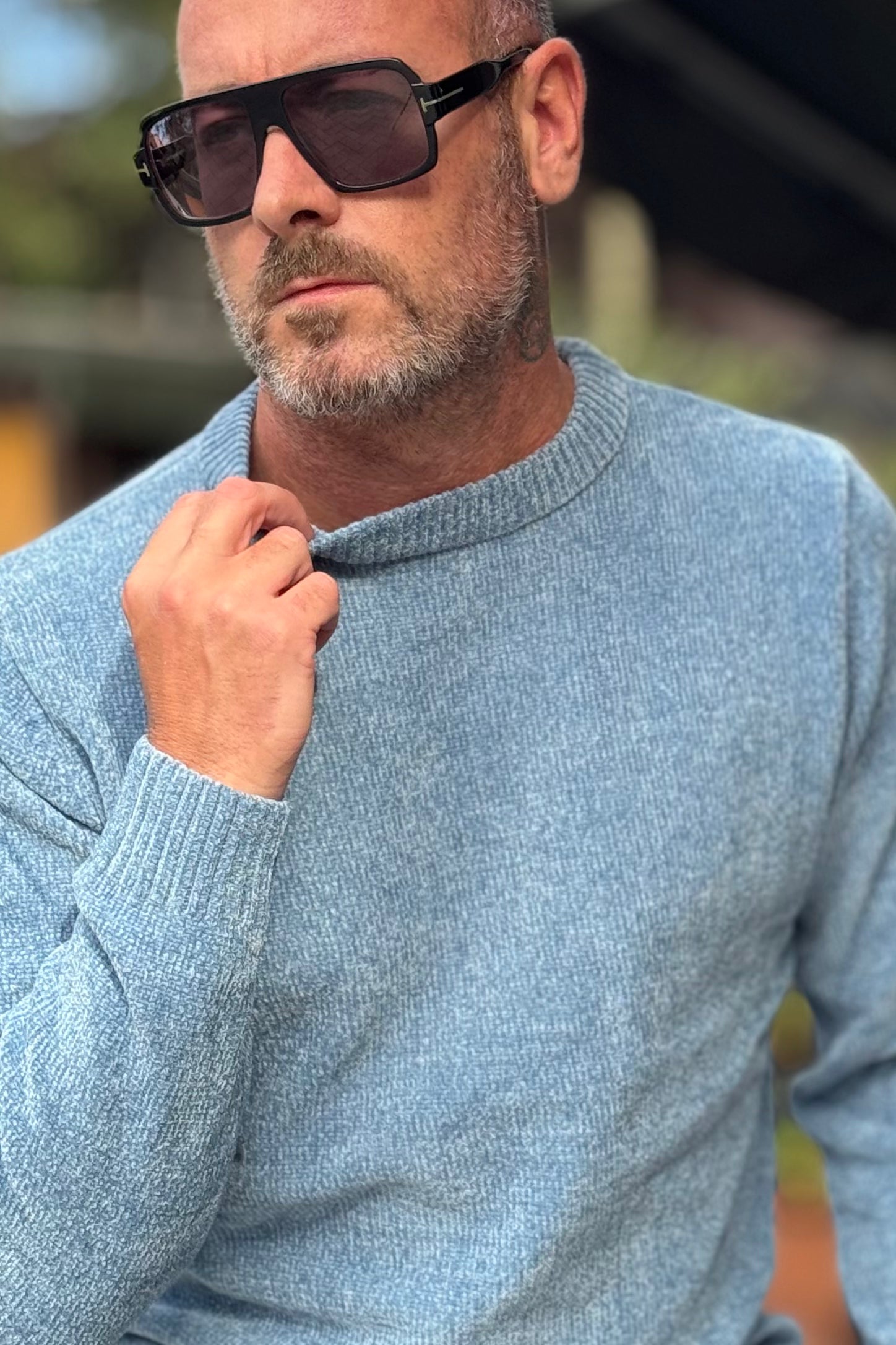 TELAMIRA MAGLIA GIROCOLLO IN CINIGLIA DISPONIBILE IN 7 COLORI