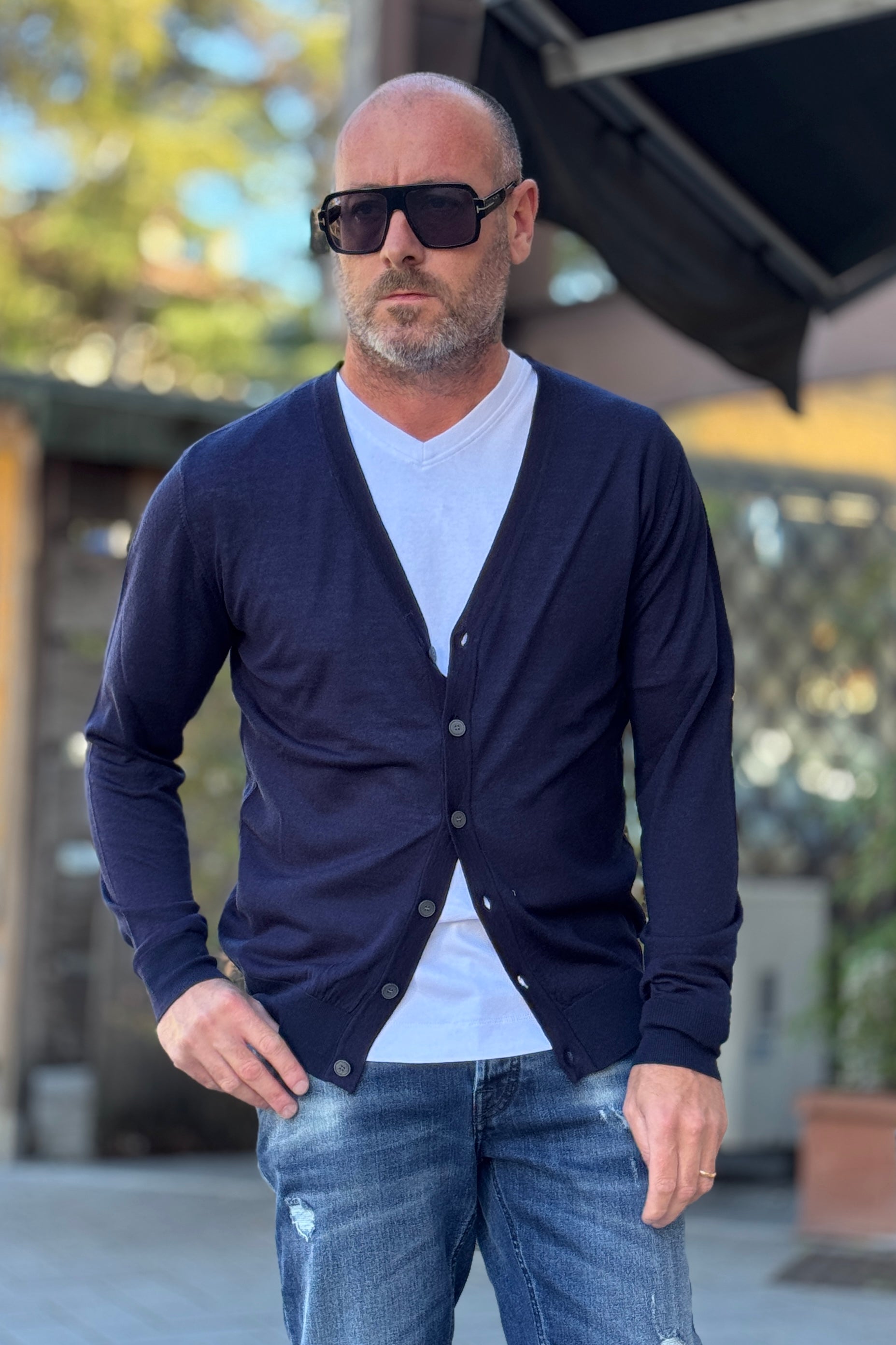 DANIELE ALESSANDRINI CARDIGAN SUPER SOFT DISPONIBILE IN 4 COLORI