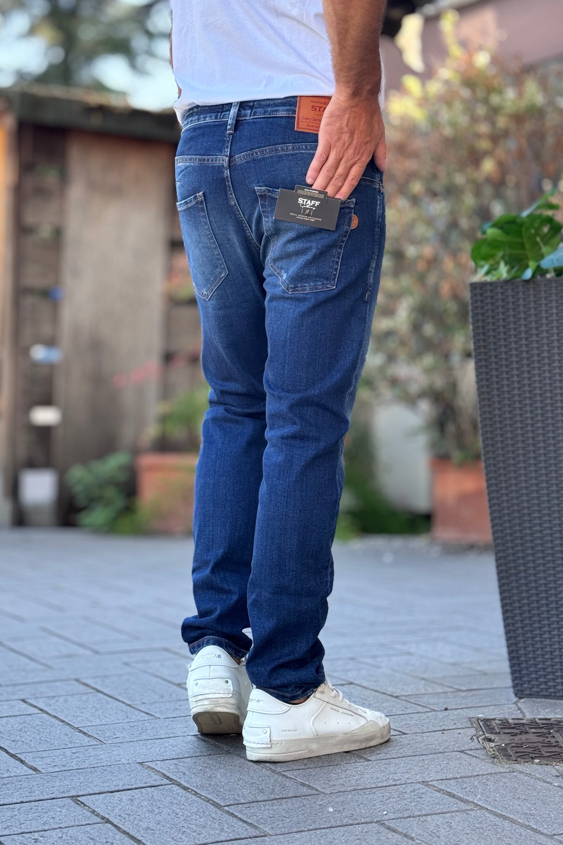STAFF GALLERY JEANS CON LEGGERO EFFETTO USED