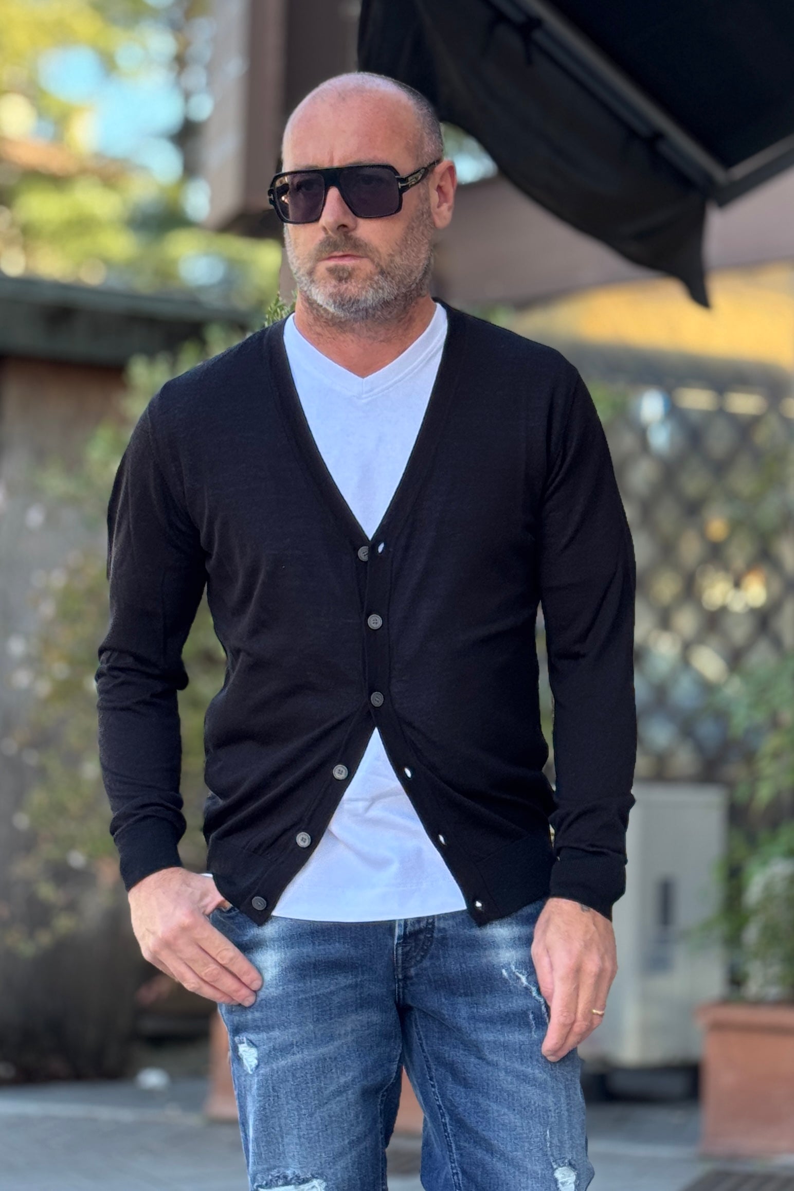 DANIELE ALESSANDRINI CARDIGAN SUPER SOFT DISPONIBILE IN 4 COLORI