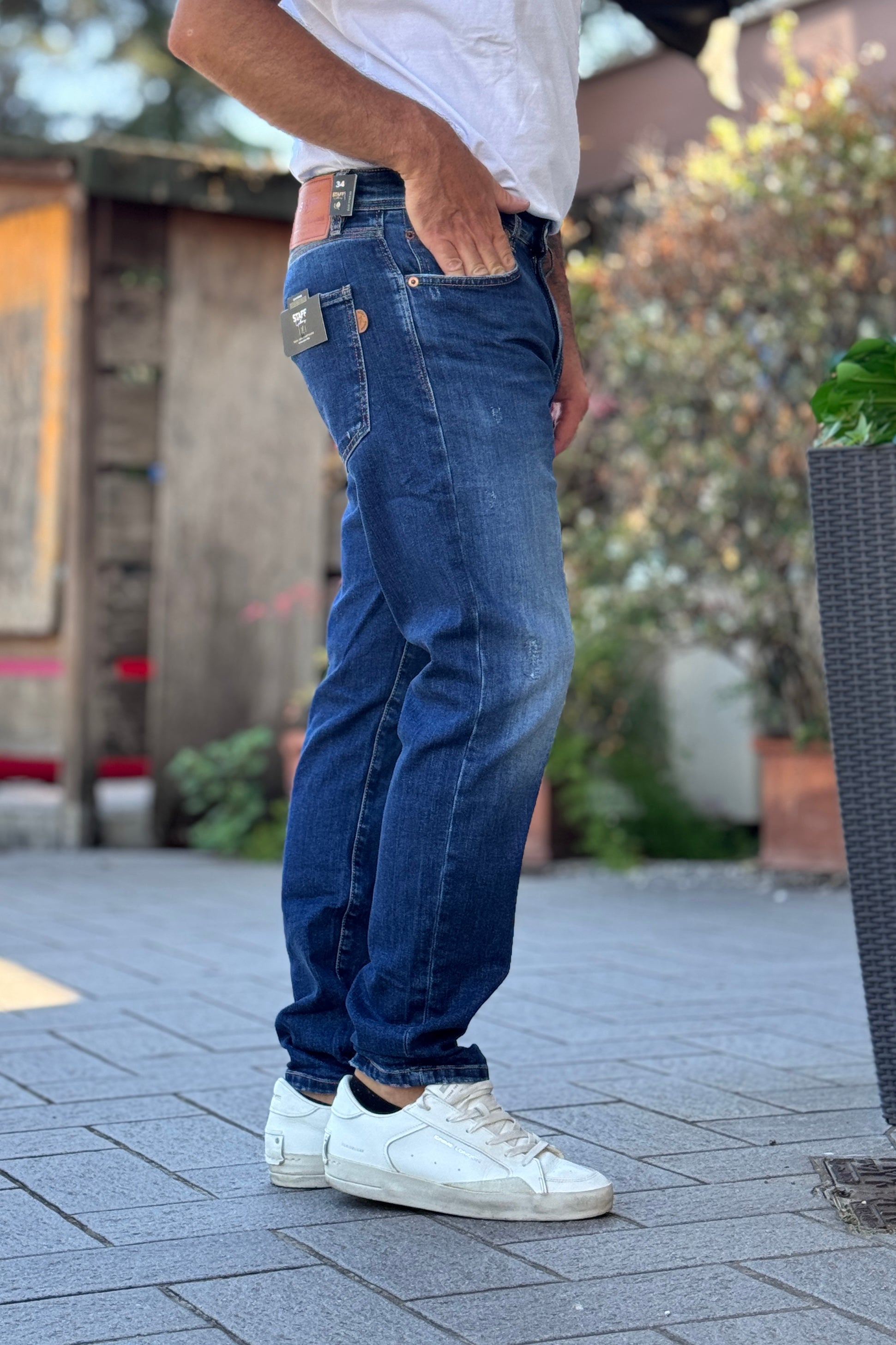 STAFF GALLERY JEANS EFFETTO USED