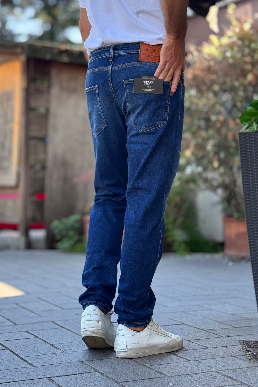 STAFF GALLERY JEANS EFFETTO USED