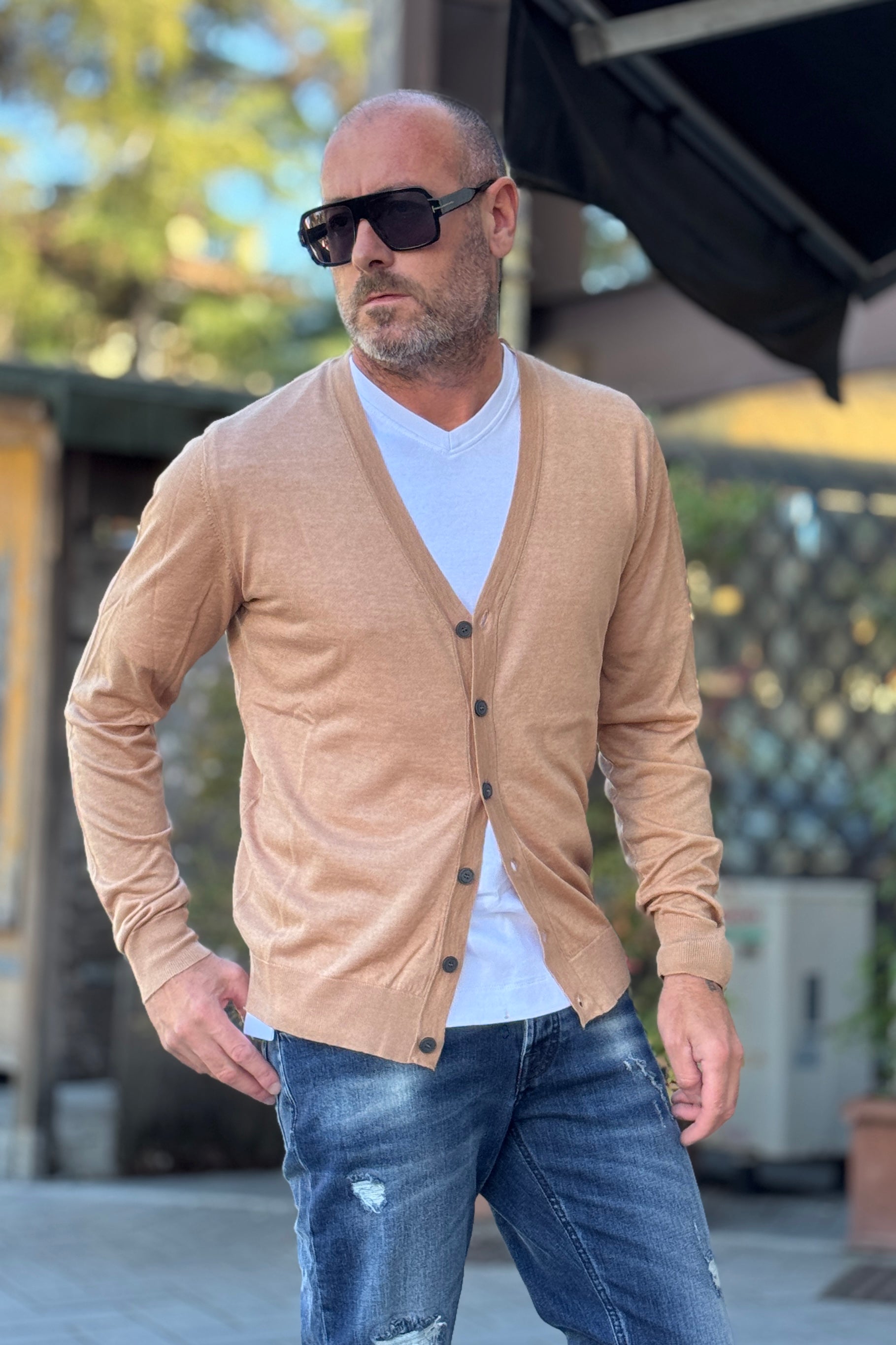 DANIELE ALESSANDRINI CARDIGAN SUPER SOFT DISPONIBILE IN 4 COLORI