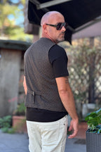 XAGON MAN GILET FANTASIA IN PUNTO MILANO