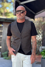 XAGON MAN GILET FANTASIA IN PUNTO MILANO