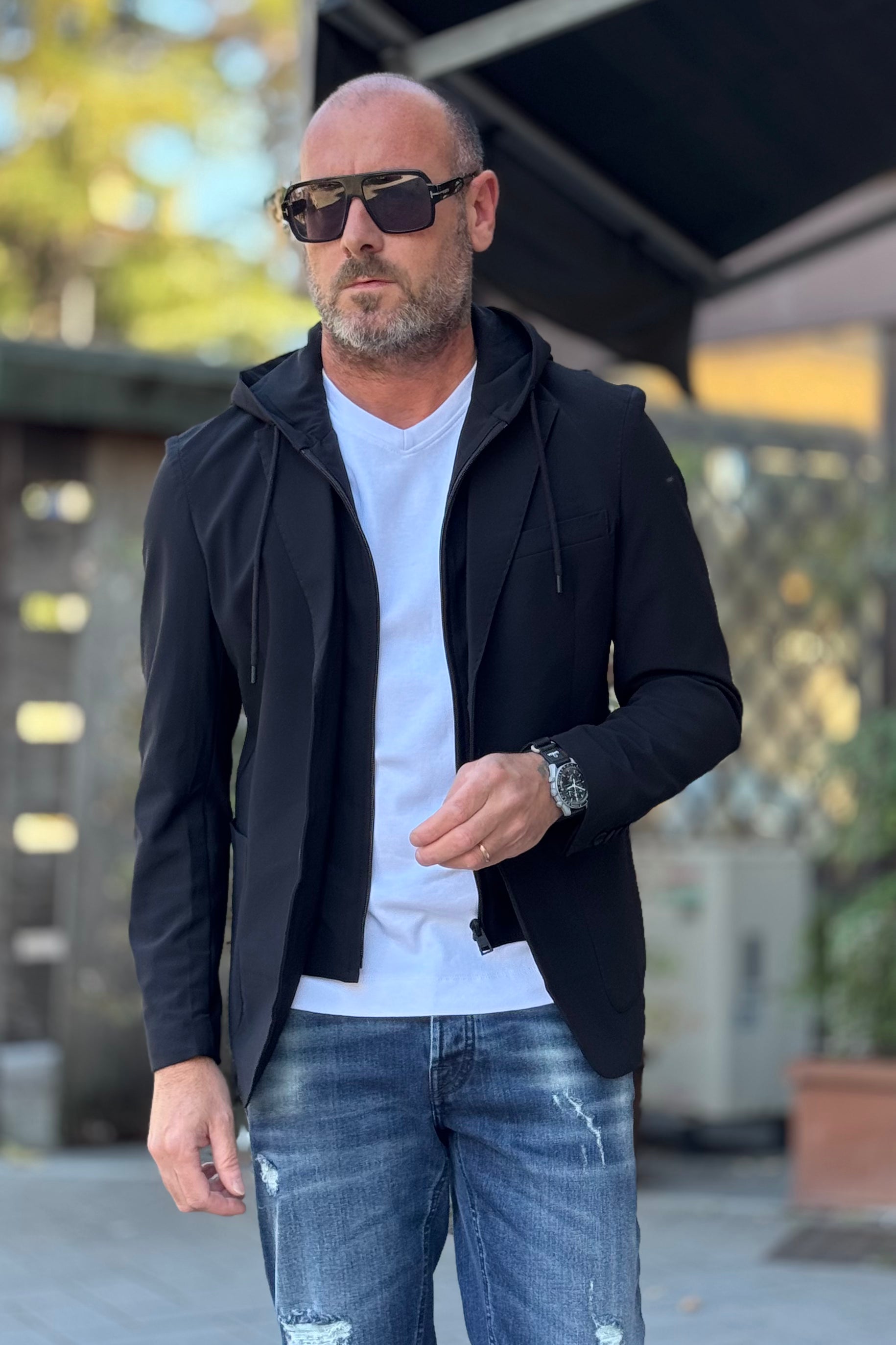 TELAMIRA GIACCA CON PETTORINA STACCABILE NO-STIRO DISPONIBILE IN 2 COLORI