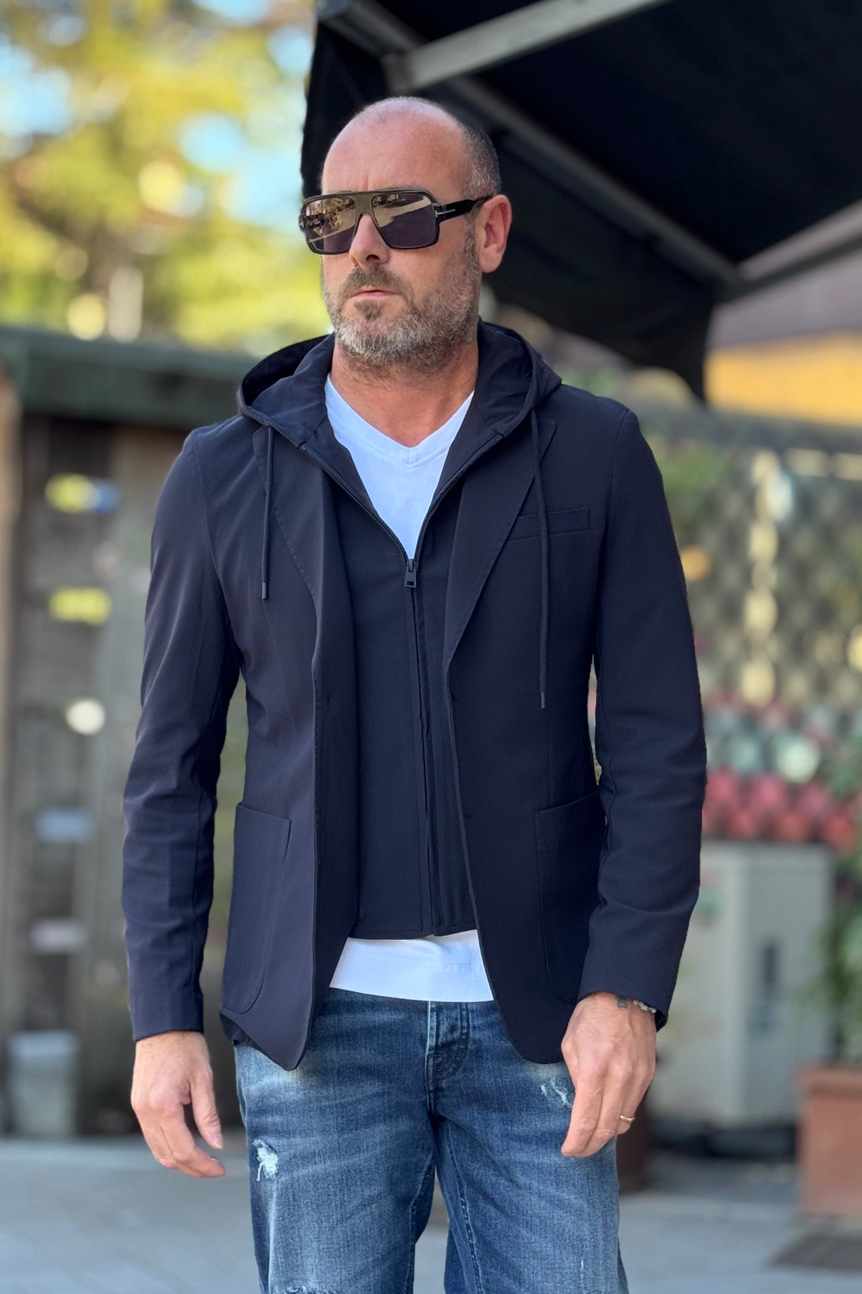 TELAMIRA GIACCA CON PETTORINA STACCABILE NO-STIRO DISPONIBILE IN 2 COLORI