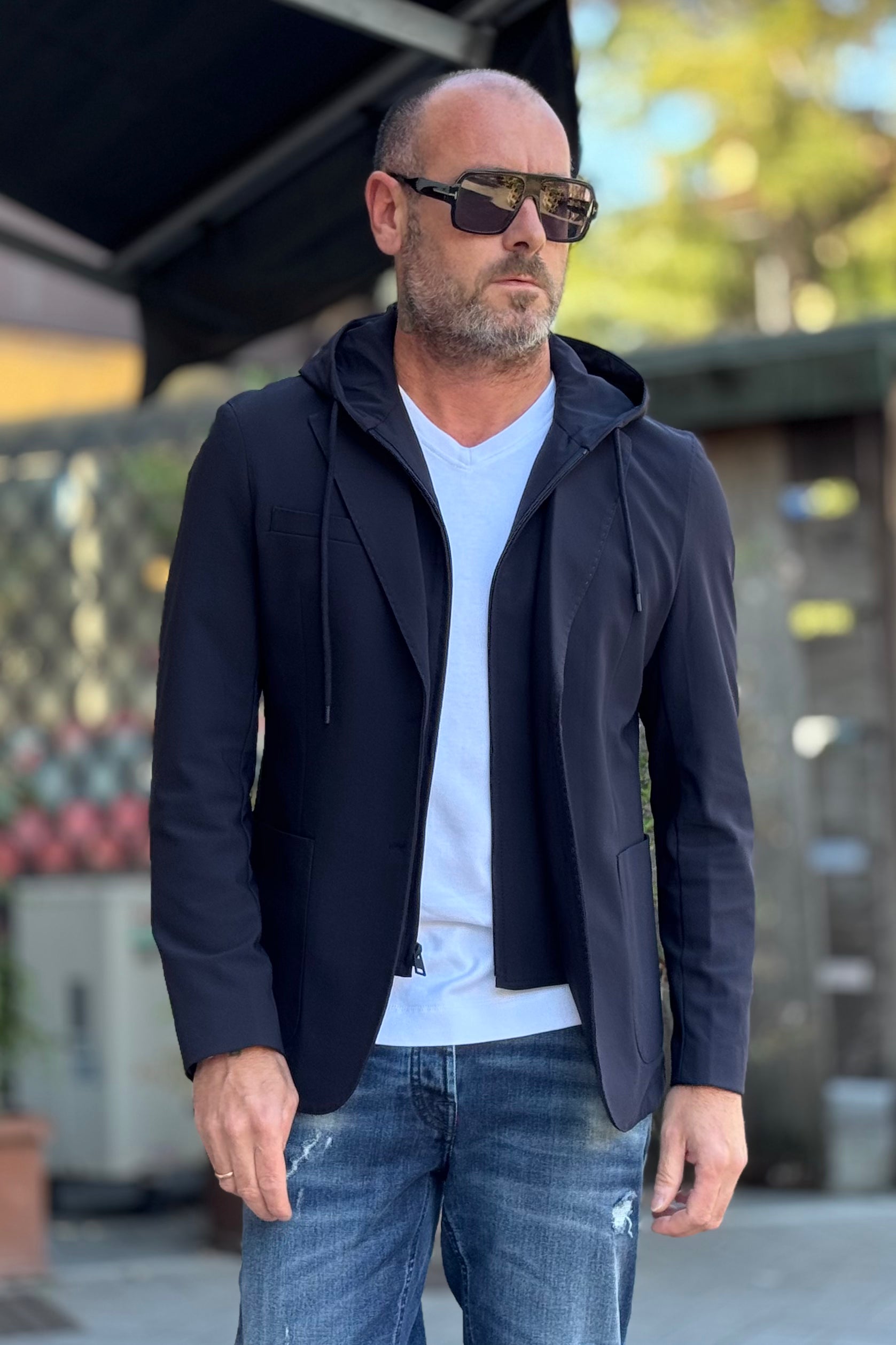 TELAMIRA GIACCA CON PETTORINA STACCABILE NO-STIRO DISPONIBILE IN 2 COLORI