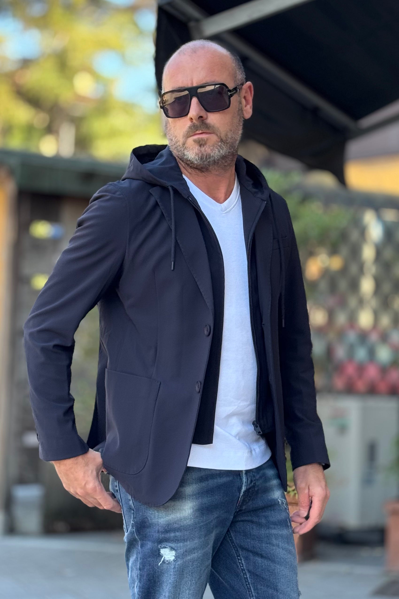 TELAMIRA GIACCA CON PETTORINA STACCABILE NO-STIRO DISPONIBILE IN 2 COLORI