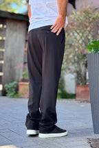 DANIELE ALESSANDRINI PANTALONE LOOSE FIT - NERO