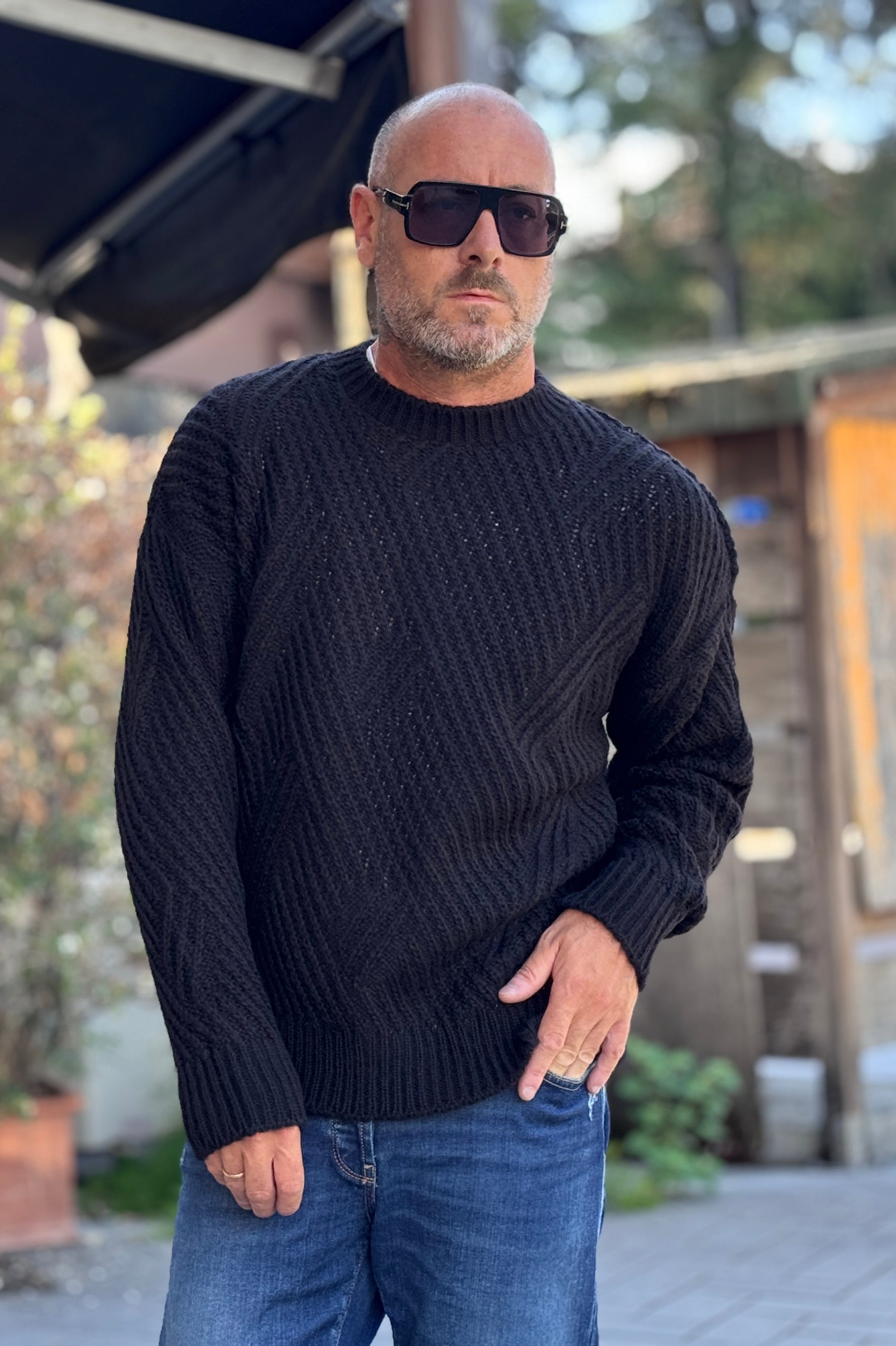 DANIELE ALESSANDRINI MAGLIA GIROCOLLO