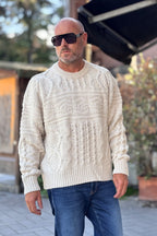 DANIELE ALESSANDRINI MAGLIA GIROCOLLO MOTIVO