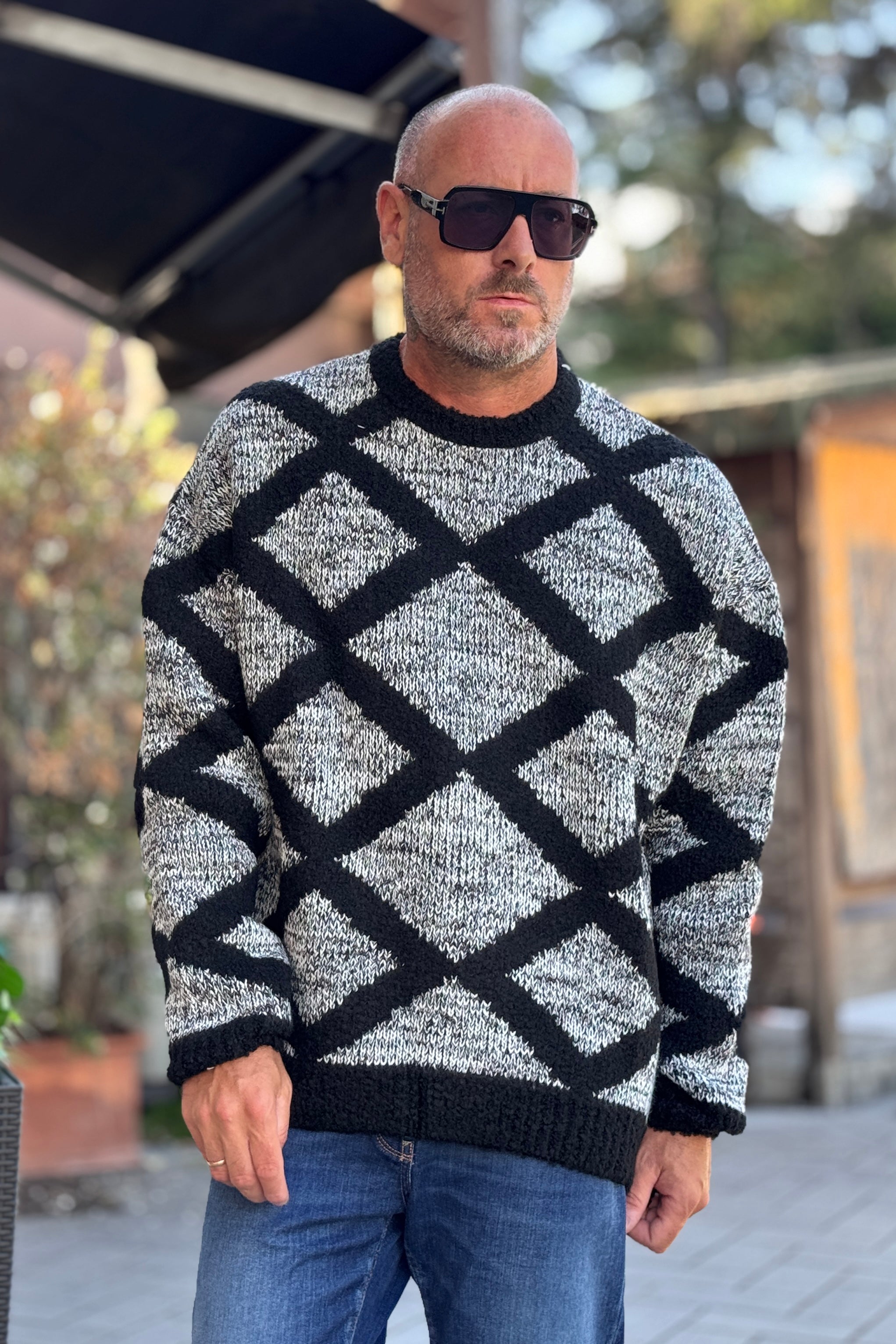 DANIELE ALESSANDRINI MAGLIA MOTIVO