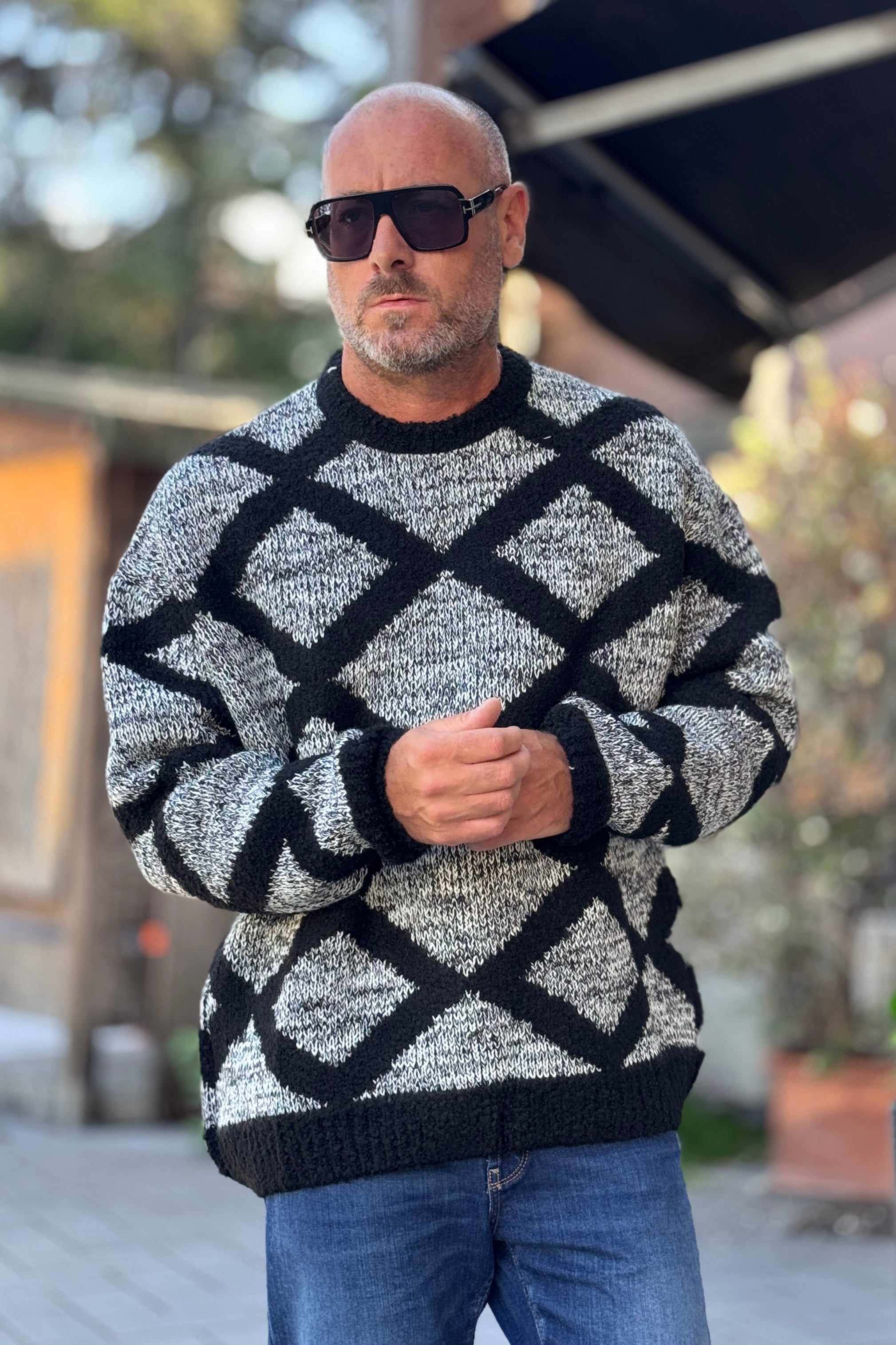 DANIELE ALESSANDRINI MAGLIA MOTIVO