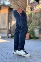 TELAMIRA PANTALONE CHINO - BLU