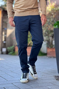 TELAMIRA PANTALONE CHINO - BLU