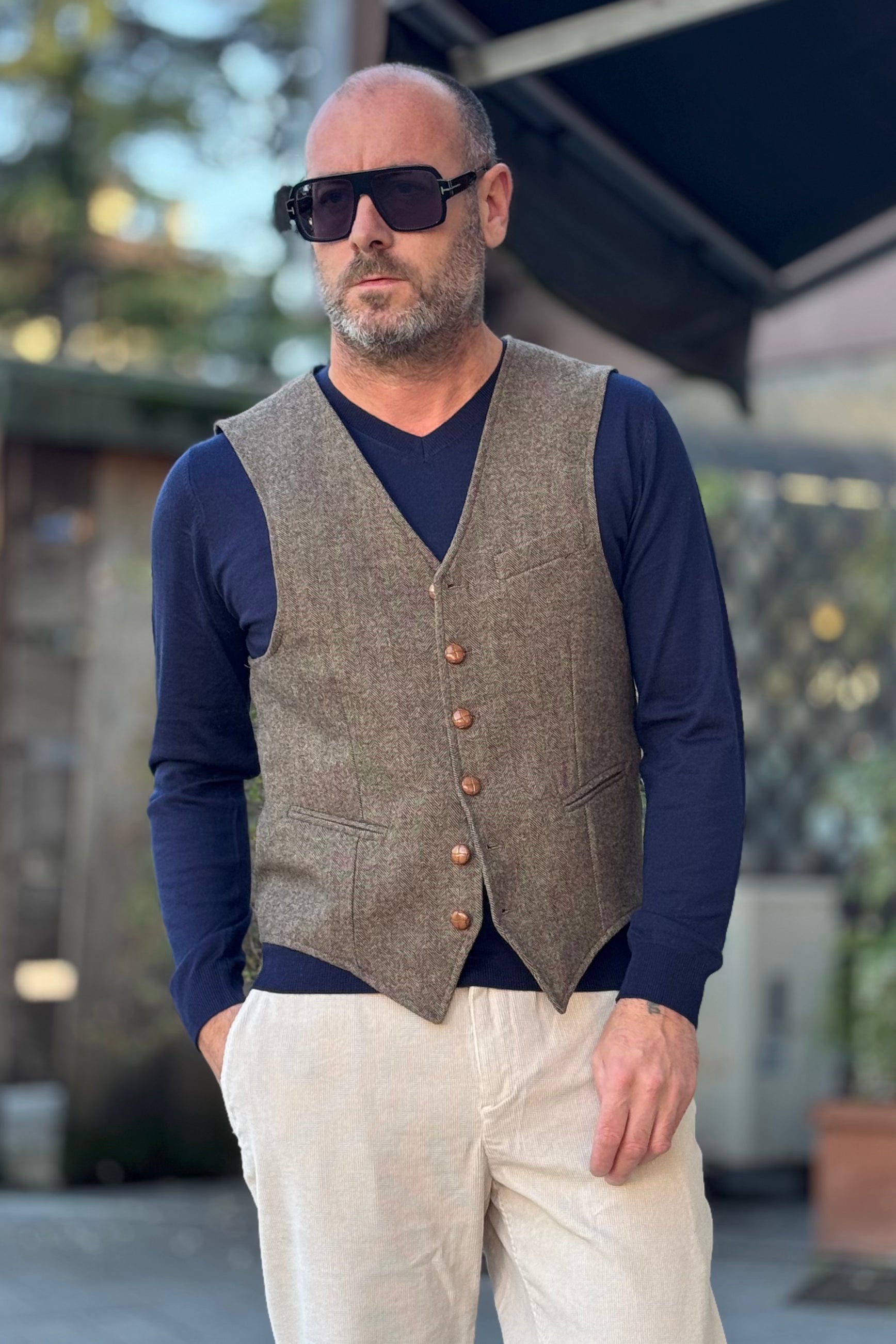 TELAMIRA GILET SPIGATO DISPONIBILE IN 2 COLORI