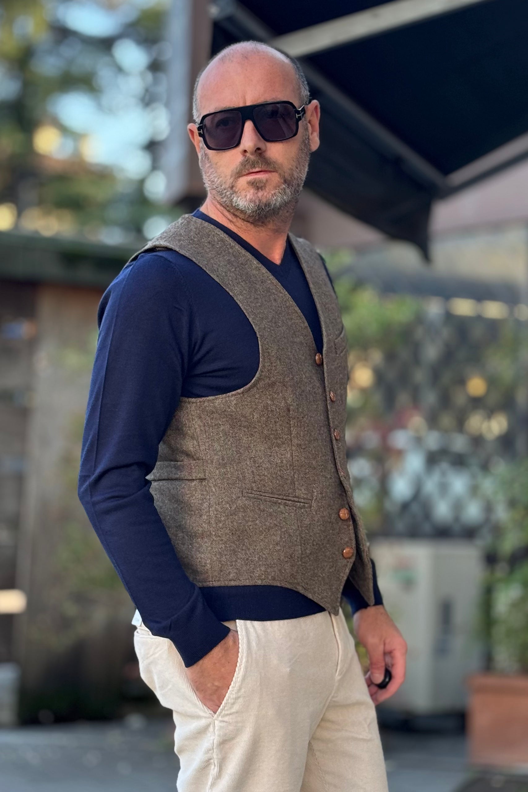 TELAMIRA GILET SPIGATO DISPONIBILE IN 2 COLORI