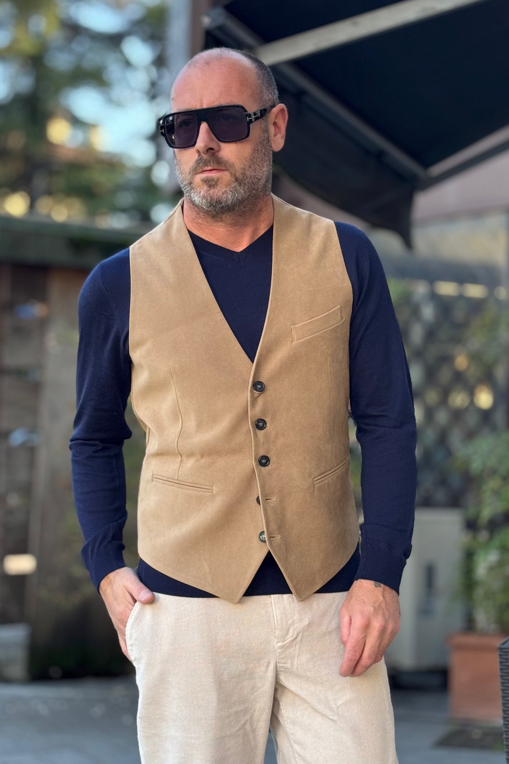 TELAMIRA GILET DISPONIBILE IN DUE COLORI