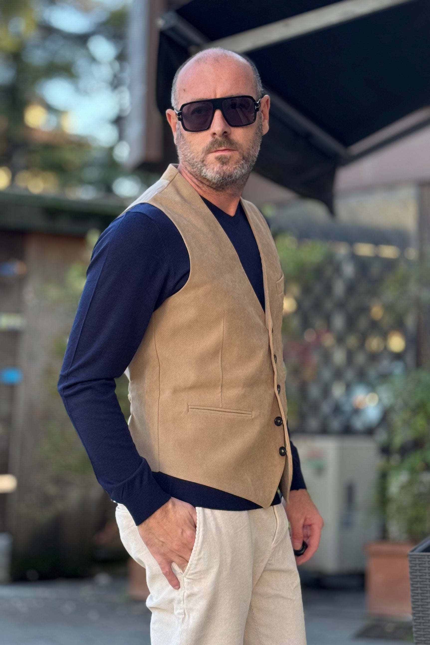 TELAMIRA GILET DISPONIBILE IN DUE COLORI