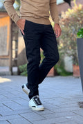 TELAMIRA PANTALONE CHINO - NERO