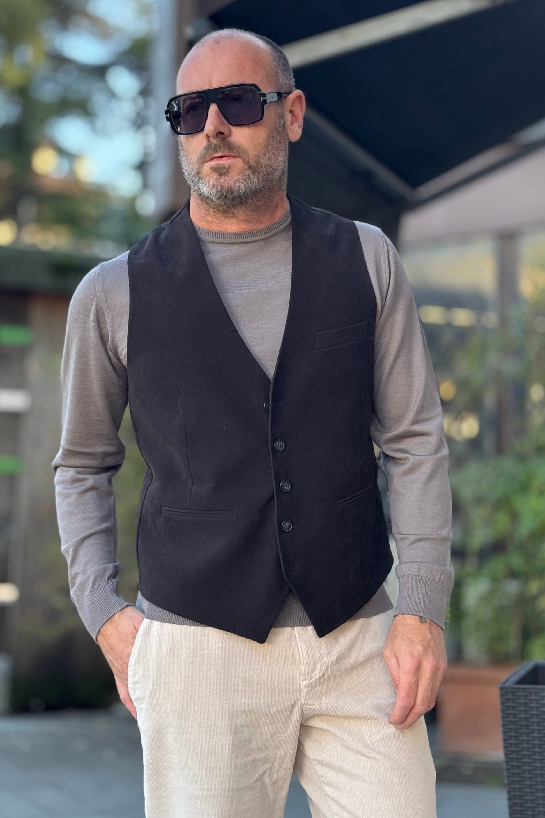 TELAMIRA GILET DISPONIBILE IN DUE COLORI