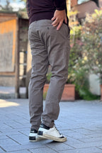 TELAMIRA PANTALONE CHINO - FANGO