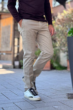 TELAMIRA PANTALONE CHINO - BEIGE