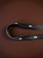 OFFICINE DEL CUOIO CINTURA IN PELLE BORCHIE - Mania Fashion Clothing