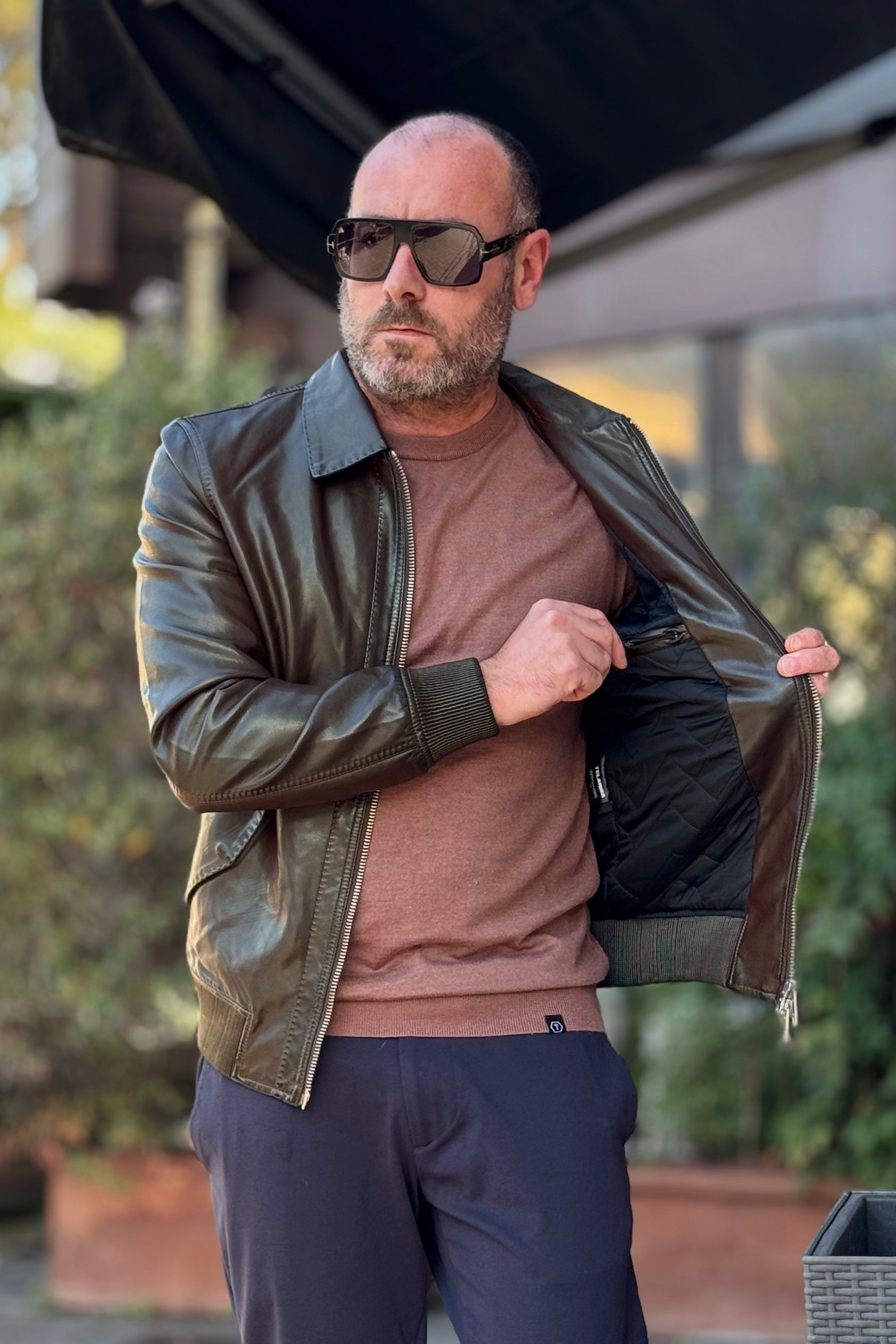 TELAMIRA GIUBBINO IN ECOPELLE