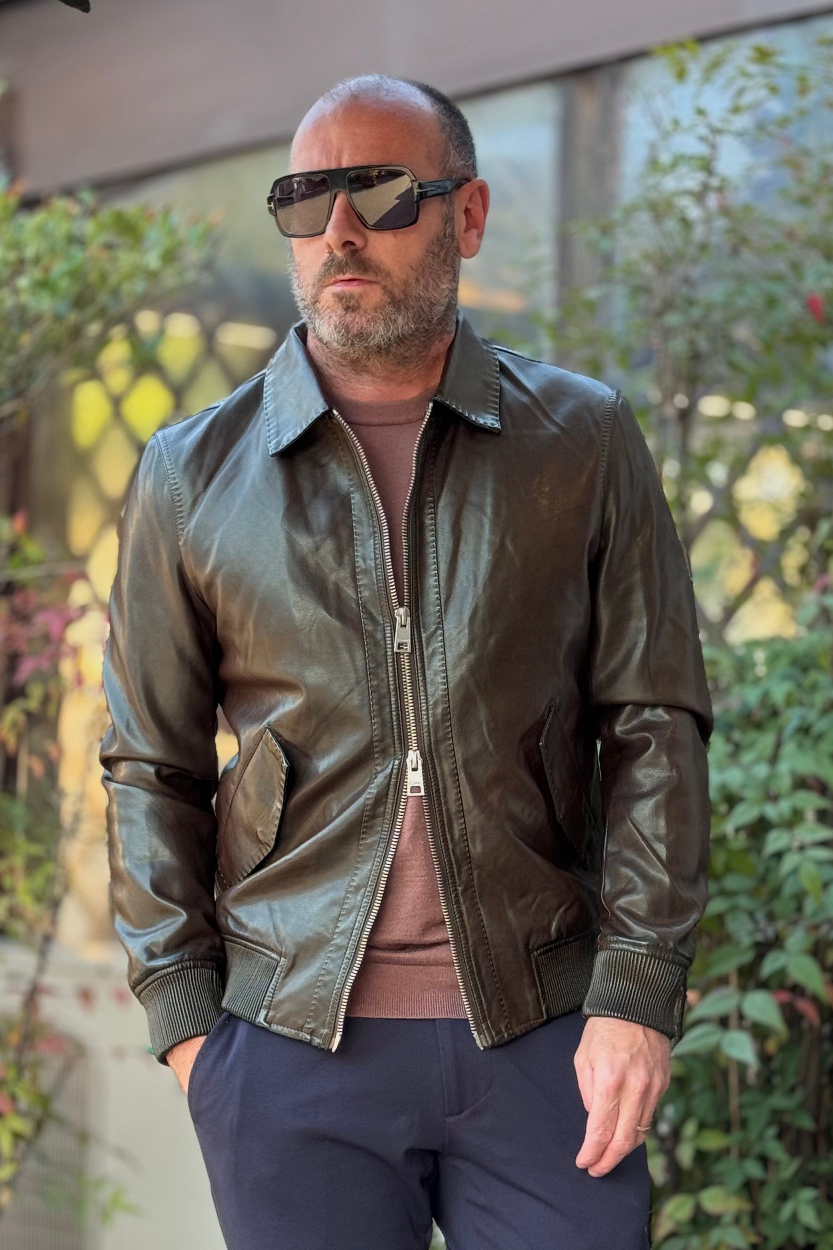 TELAMIRA GIUBBINO IN ECOPELLE