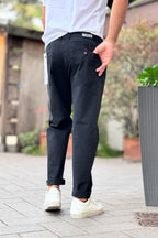 BERNA PANTALONE CROPPED - NERO