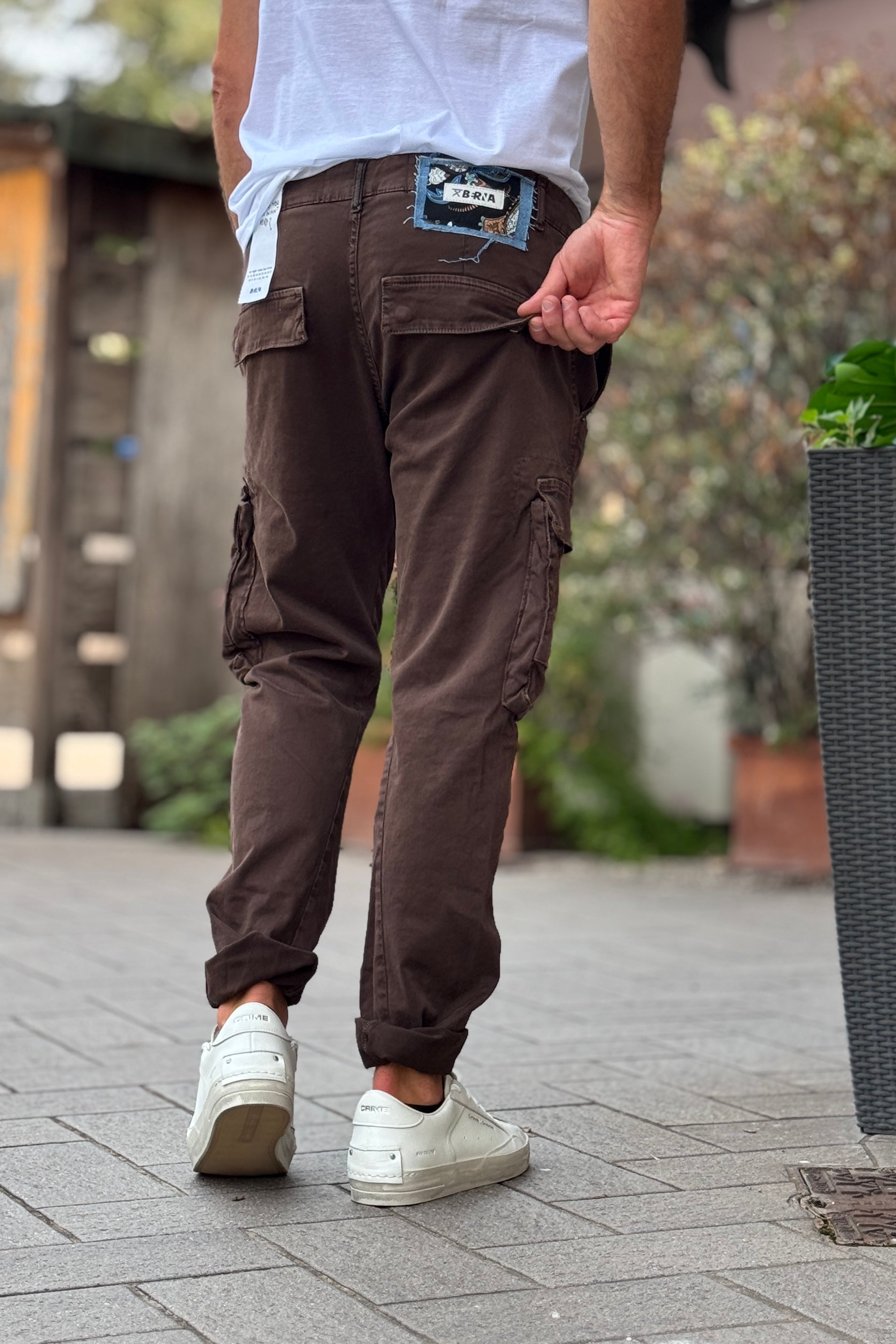 BERNA PANTALONE CARGO - MORO