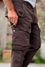 BERNA PANTALONE CARGO - MORO