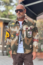 BERNA CAMICIA ATZECO CON TOPPE