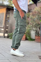 BERNA PANTALONE CARGO - VERDE