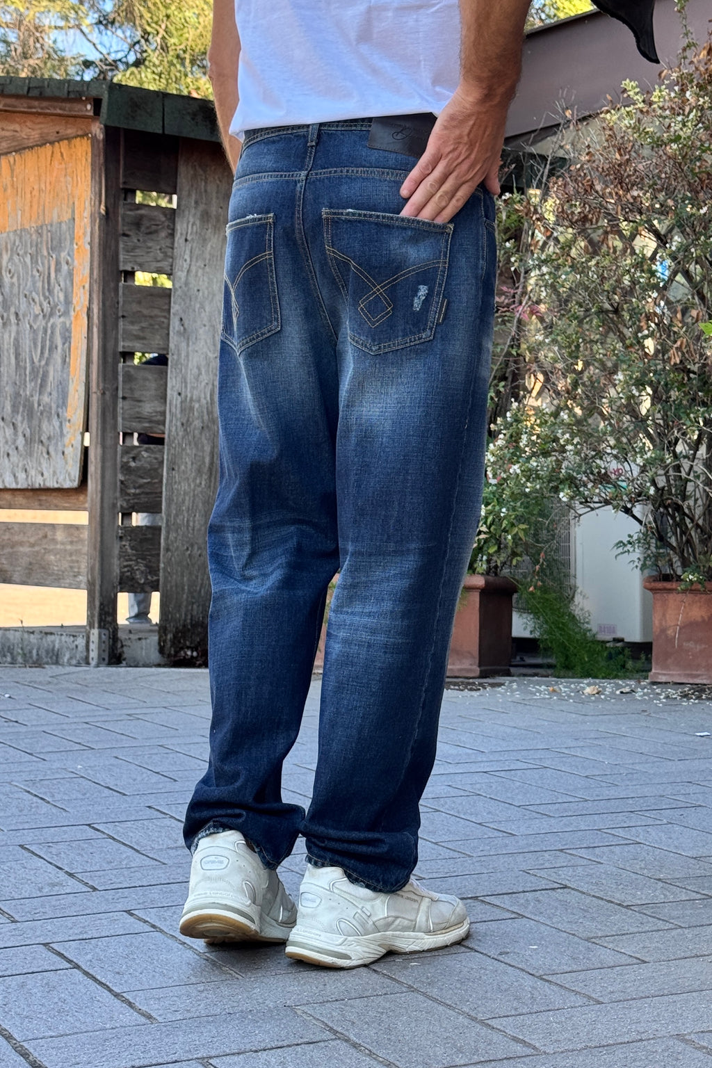 DANIELE ALESSANDRINI DENIM LOOSE FIT