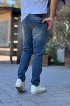 DANIELE ALESSANDRINI DENIM REGULAR FIT