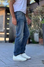 DANIELE ALESSANDRINI DENIM REGULAR FIT