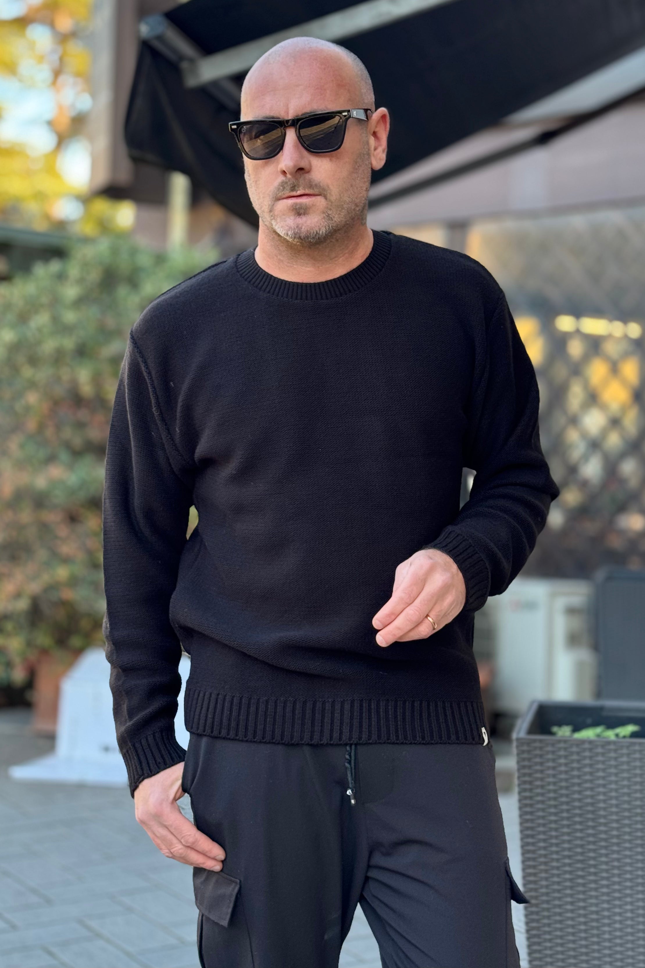 WHY NOT BRAND MAGLIA GIROCOLLO OVER DISPONIBILE IN 4 COLORI