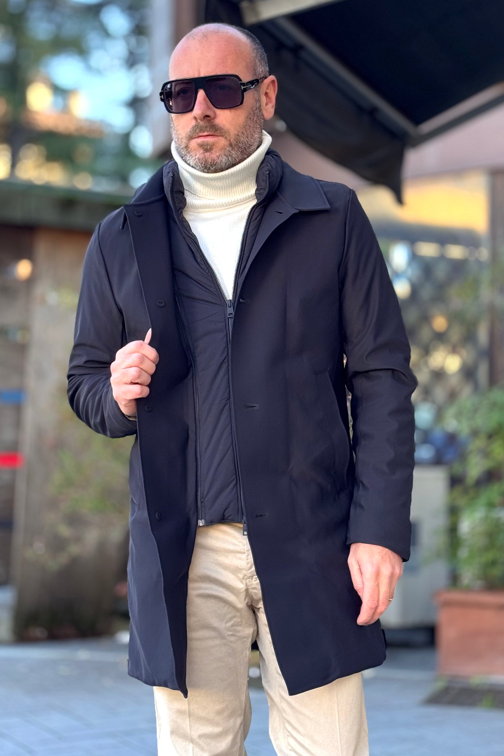 TELAMIRA CAPPOTTO TECNICO IMPERMIABILE DISPONIBILE IN 2 COLORI