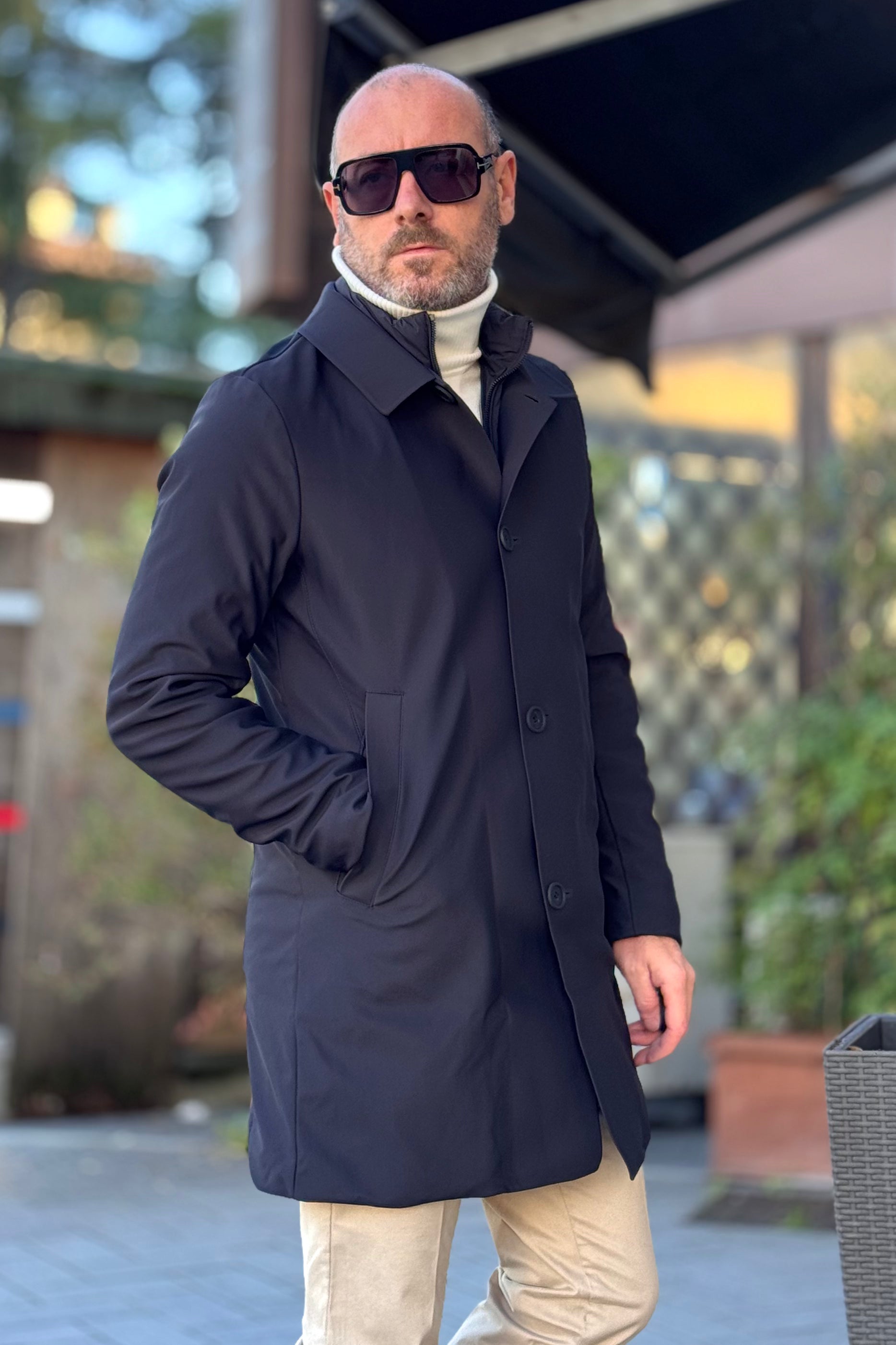 TELAMIRA CAPPOTTO TECNICO IMPERMIABILE DISPONIBILE IN 2 COLORI